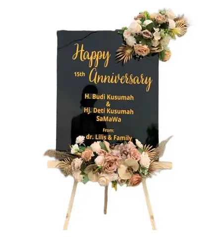 Papan Bunga Akrilik Cipamingkis